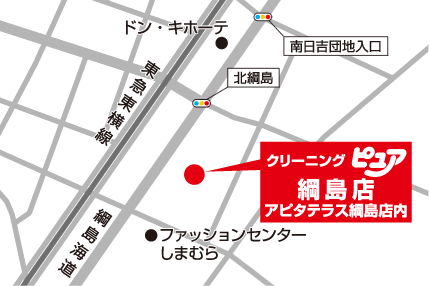 綱島店地図